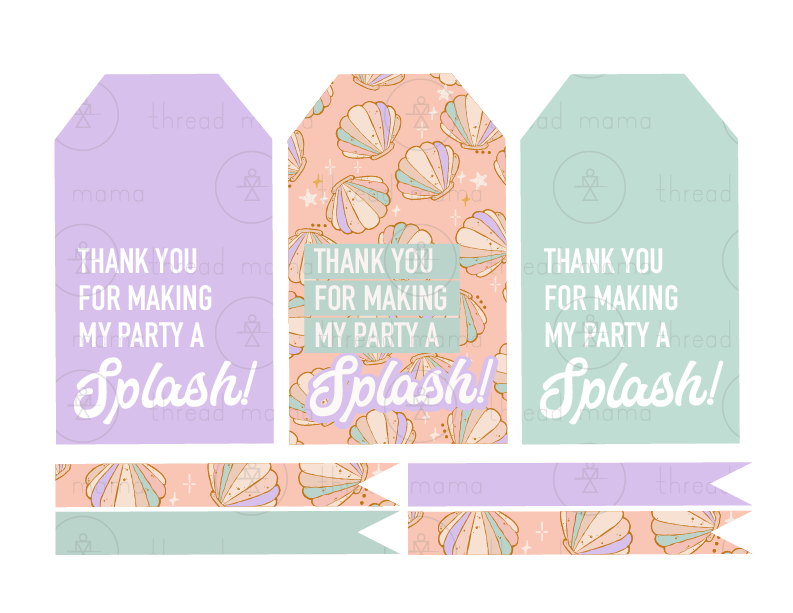 Mermaid Tags and Flags (Vol.2)