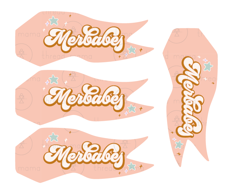 Mermaid Tags and Flags (Vol.2)