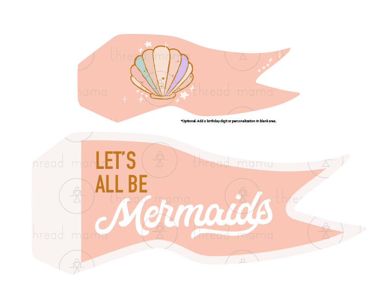 Mermaid Tags and Flags (Vol.2)