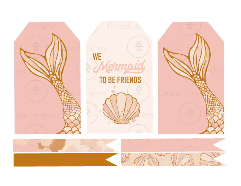 Mermaid Tags and Flags (Vol.2)