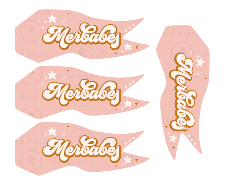 Mermaid Tags and Flags (Vol.2)