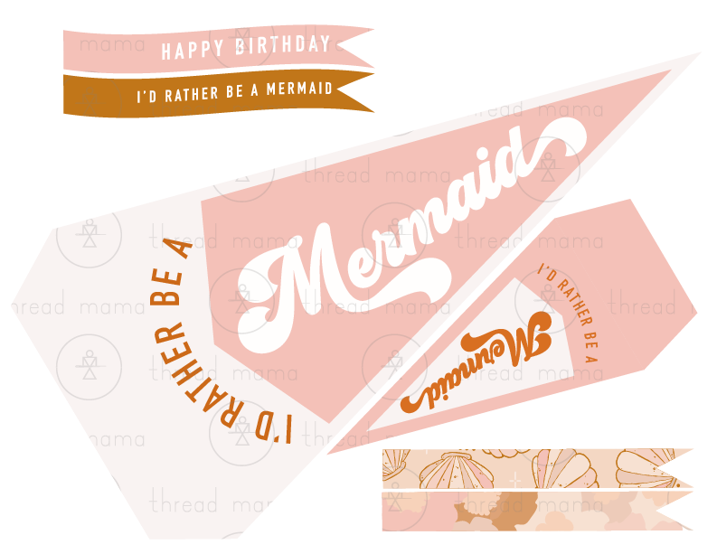 Mermaid Tags and Flags (Vol.2)