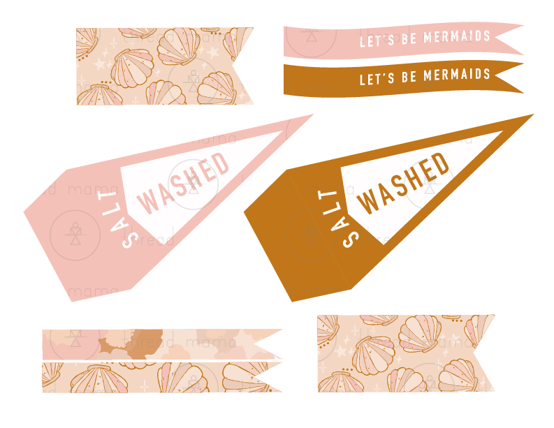 Mermaid Tags and Flags (Vol.2)