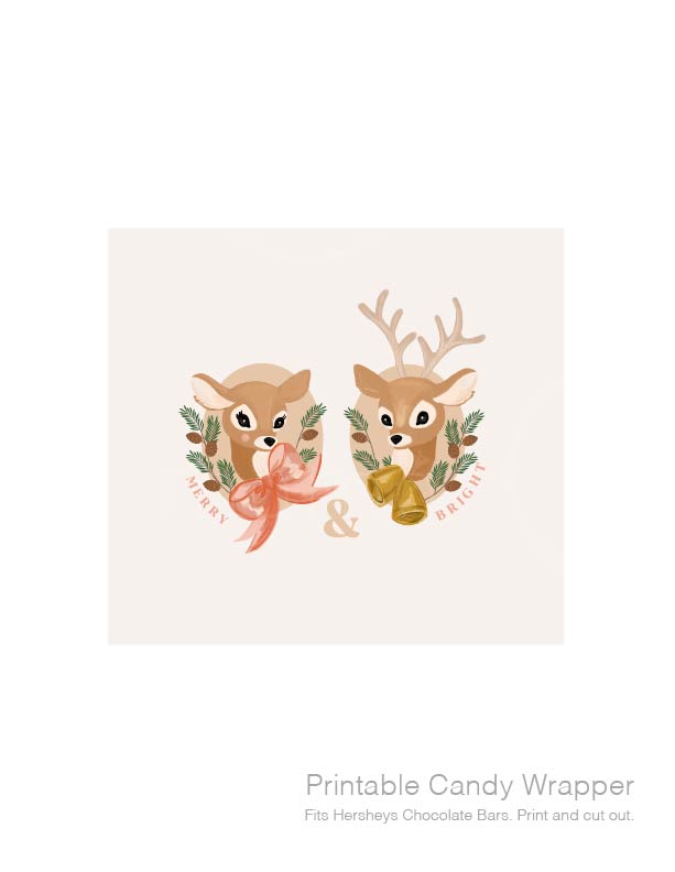 Christmas Candy Wrappers (Both Large and Small)