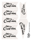 Christmas Gift Basket Tags