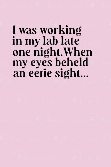 Monster Mash (Printable Poster)