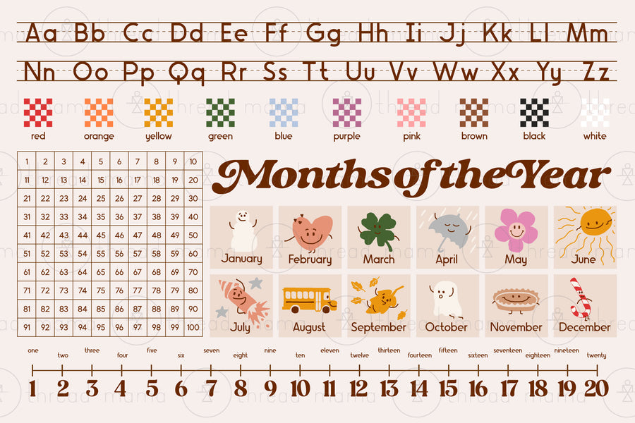 Months of the Year (Vol.3)