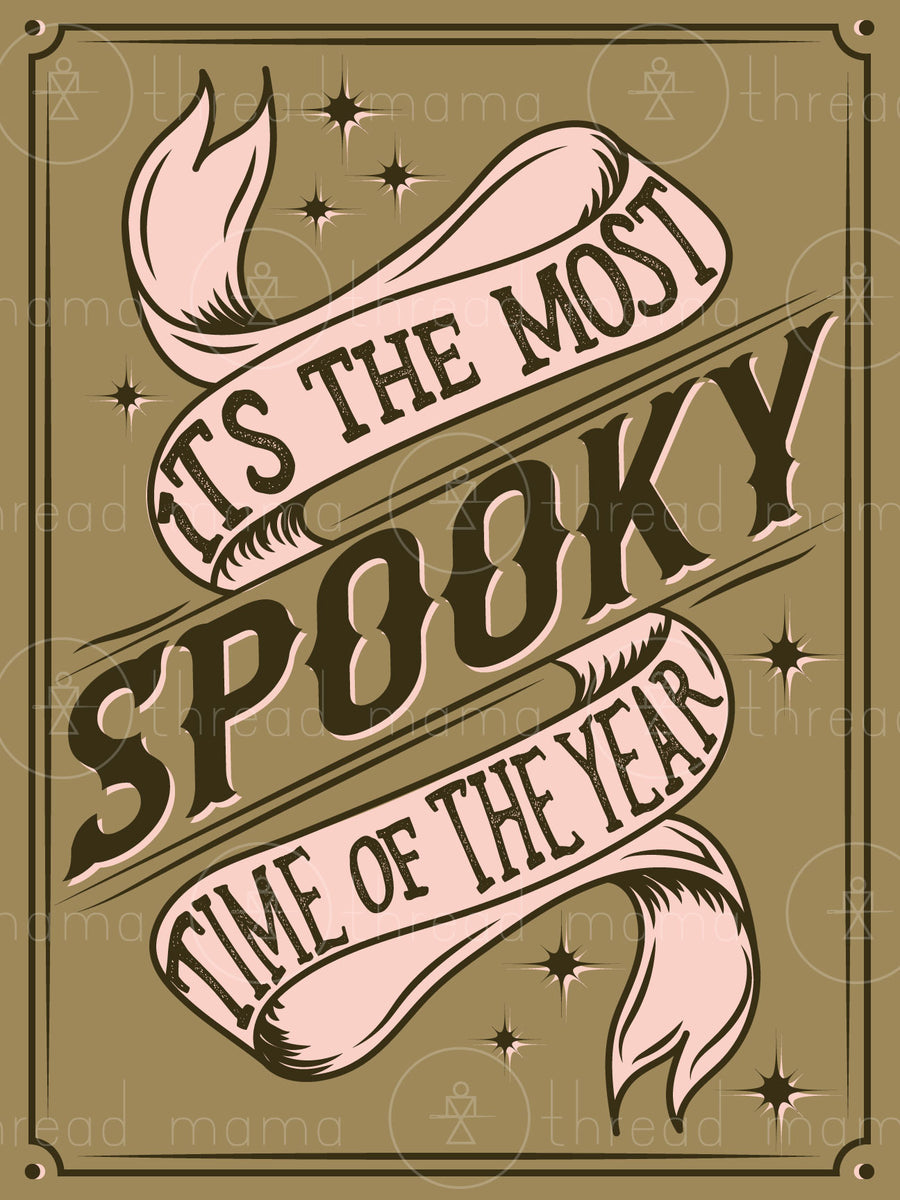 Most Spooky Time of the Year Artwork (Printable Poster)
