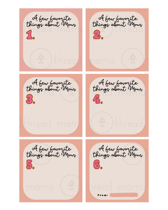 Mother's Day Tags and Flags (Vol.3)