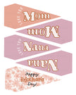 Mother's Day Tags and Flags (Vol.3)