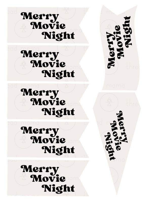 Christmas Gift Basket Tags