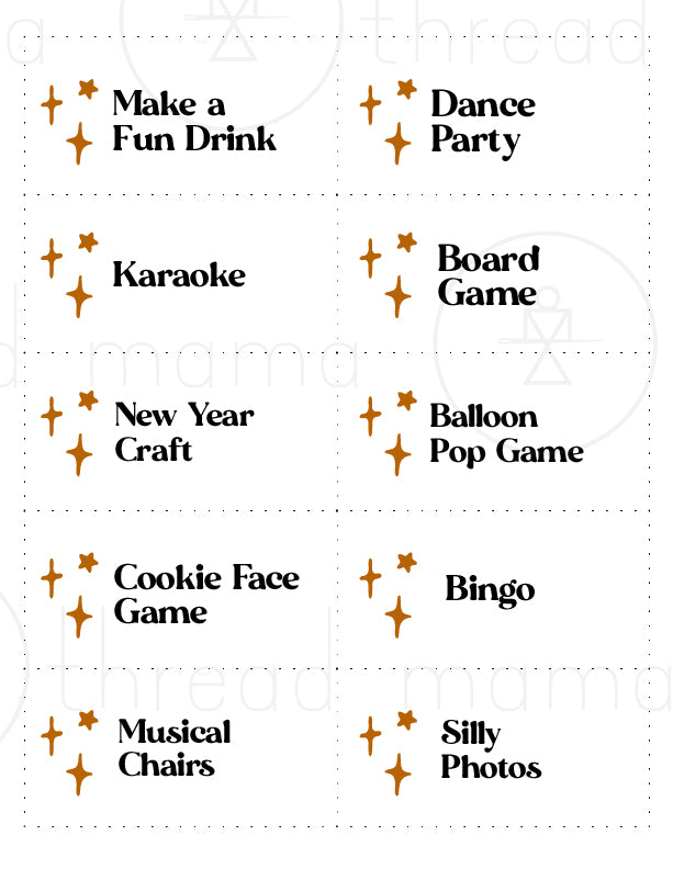 UPDATED!! New Year's Eve Party Activities (Vol.3)