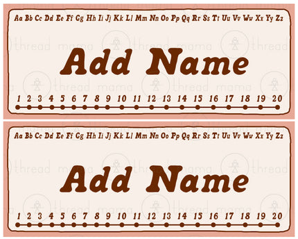 Name Cards - Customizable PPT file! (Vol.3)