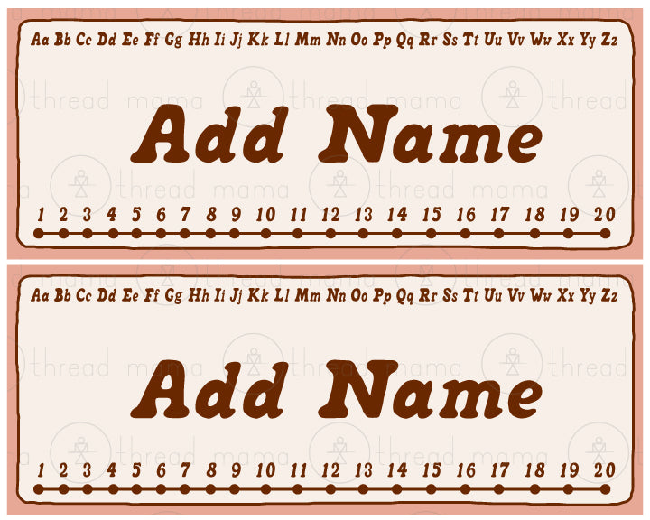 Name Cards - Customizable PPT file! (Vol.3)