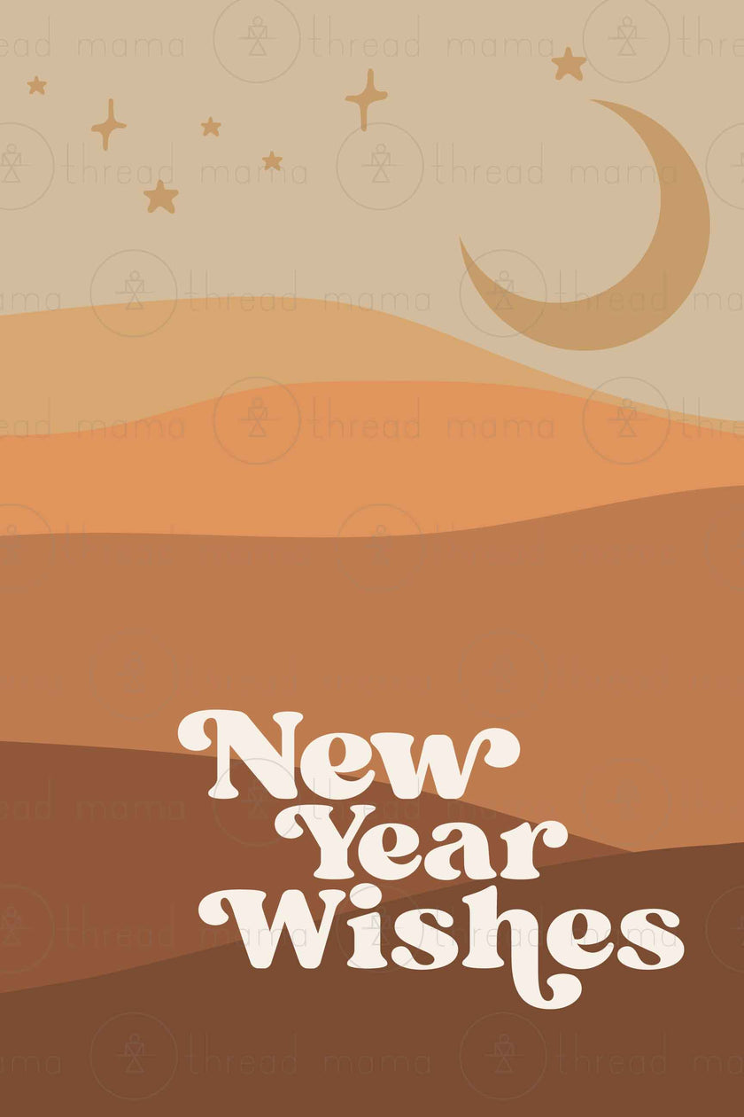 New Year Wishes! (Printable Poster Collection)