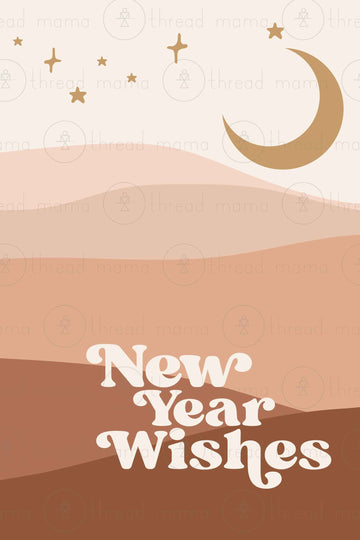 New Year Wishes! (Printable Poster Collection)