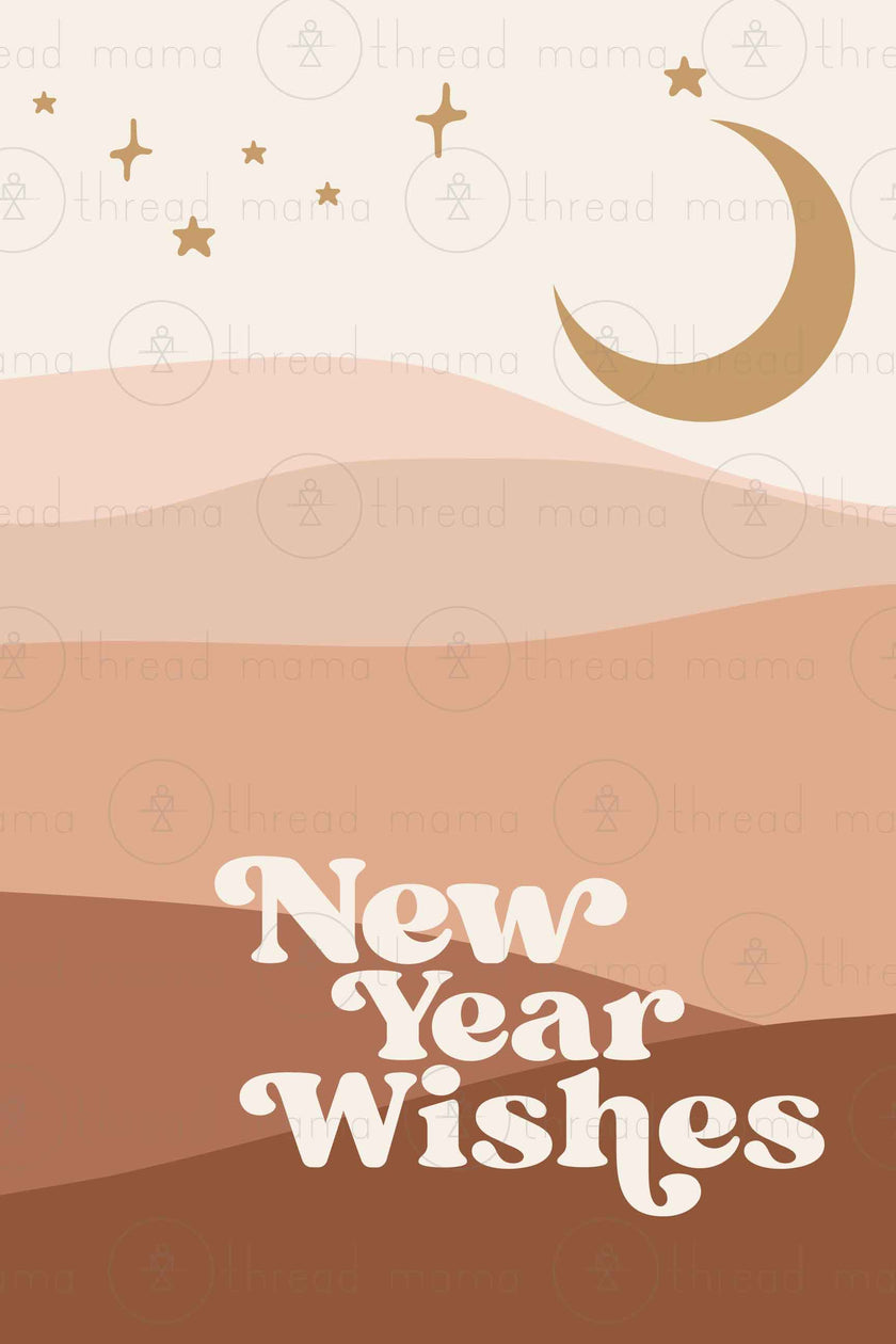 New Year Wishes! (Printable Poster Collection)