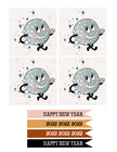 New Year's Eve Tags, Flags - (Vol.3)