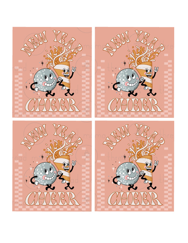 New Year's Eve Tags, Flags - (Vol.3)