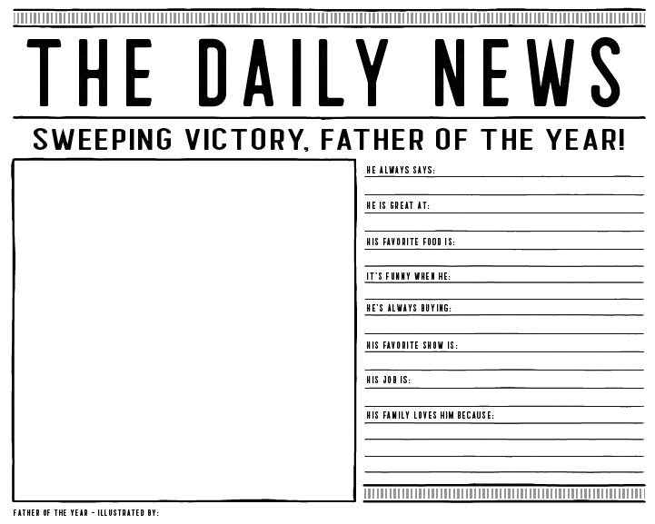 Father's Day Tags and Flags Set (Vol.3)