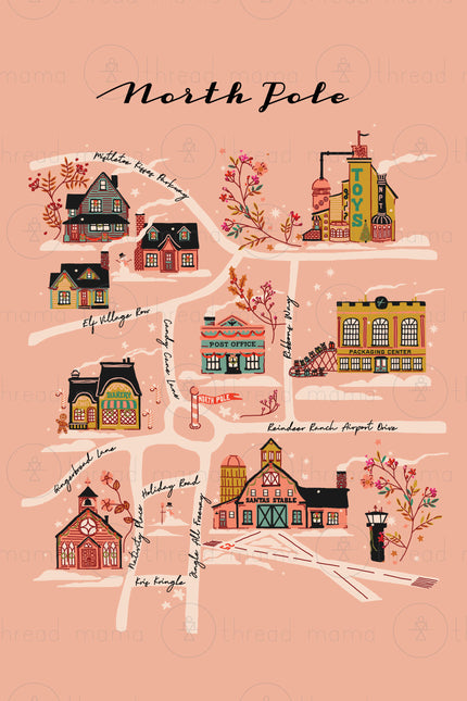 North Pole Village - Set