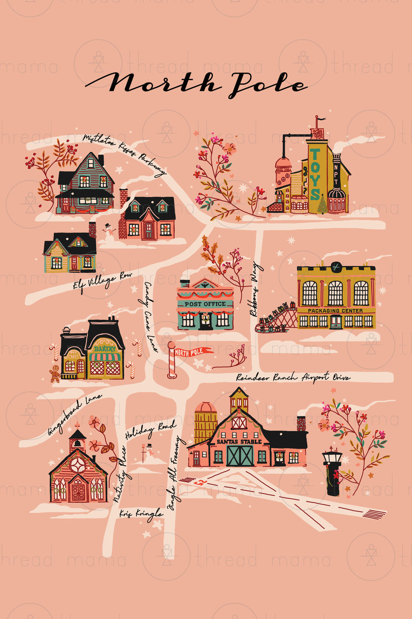 North Pole Village - Set