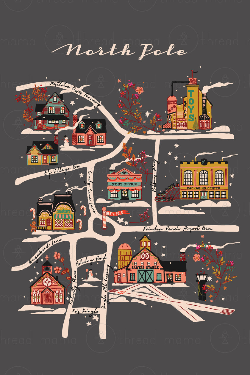 North Pole Village - Set