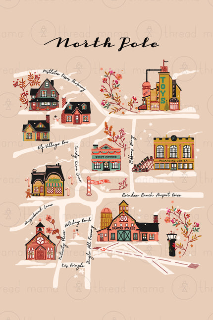 North Pole Village - Set