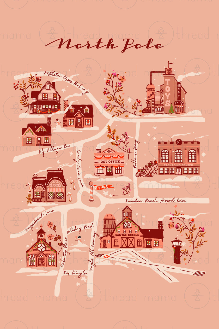 North Pole Village - Set