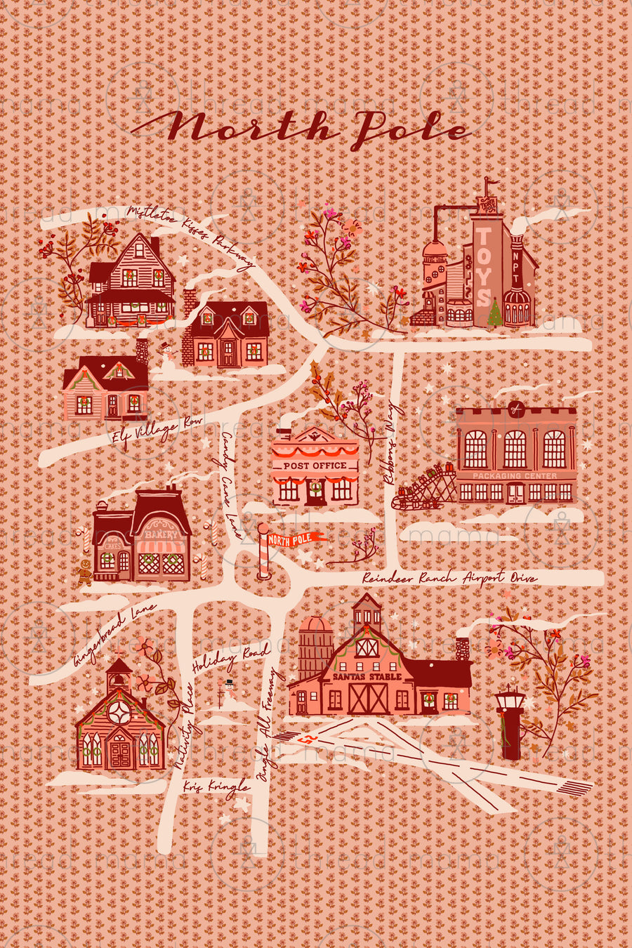 North Pole Village - Set