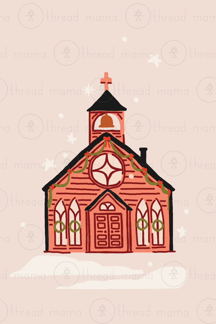 North Pole Buildings - Set