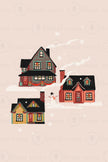 North Pole Buildings - Set