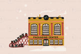 North Pole Buildings - Set