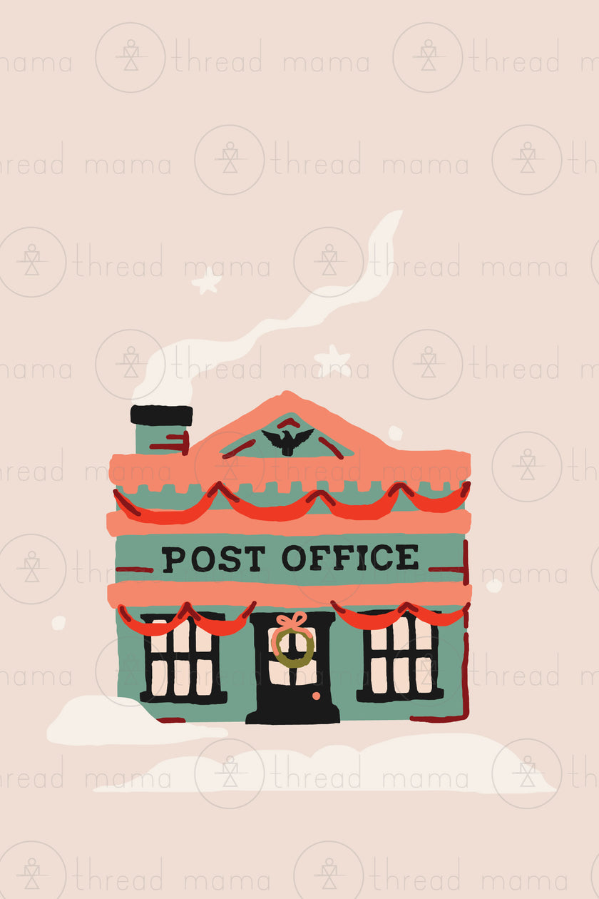 North Pole Buildings - Set