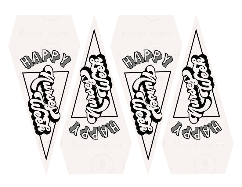 Happy Nurses Week Tags and Flags (Vol.2)