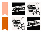 Happy Nurses Week Tags and Flags (Vol.2)