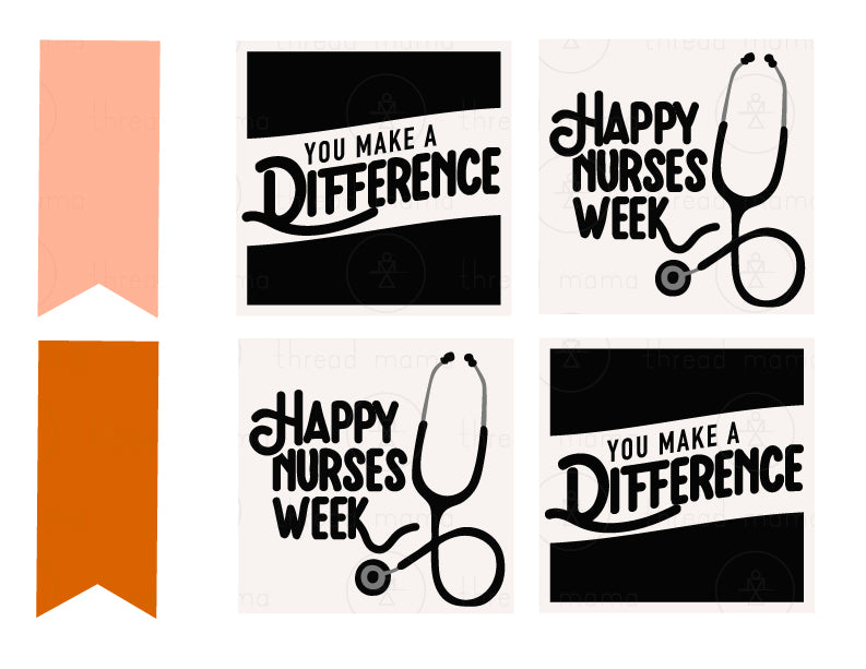 Happy Nurses Week Tags and Flags (Vol.2)