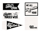 Happy Nurses Week Tags and Flags (Vol.2)