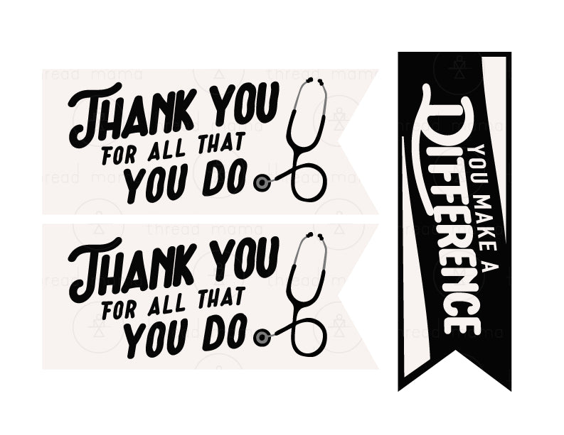 Happy Nurses Week Tags and Flags (Vol.2)