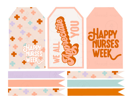 Happy Nurses Week Tags and Flags (Vol.2)