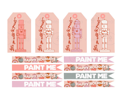 Nutcracker Paint Tags - In collaboration with @kristensellentin