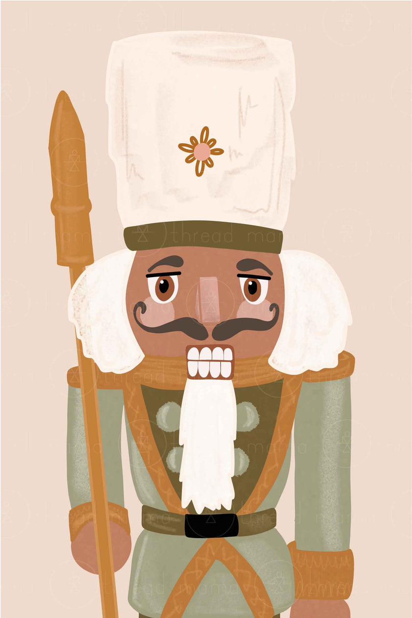 Nutcracker Closeup Version 2 (Printable Poster)