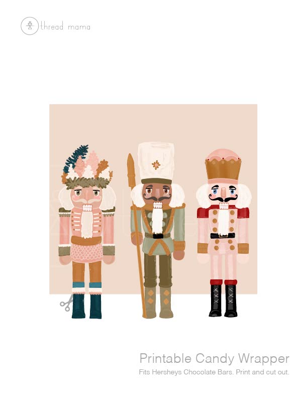 Christmas Candy Wrappers (Both Large and Small)