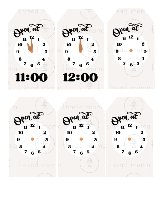 UPDATED!! New Year's Eve Tags and Flags - (Vol.3)