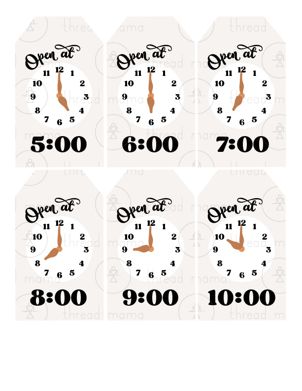 UPDATED!! New Year's Eve Tags and Flags - (Vol.3)