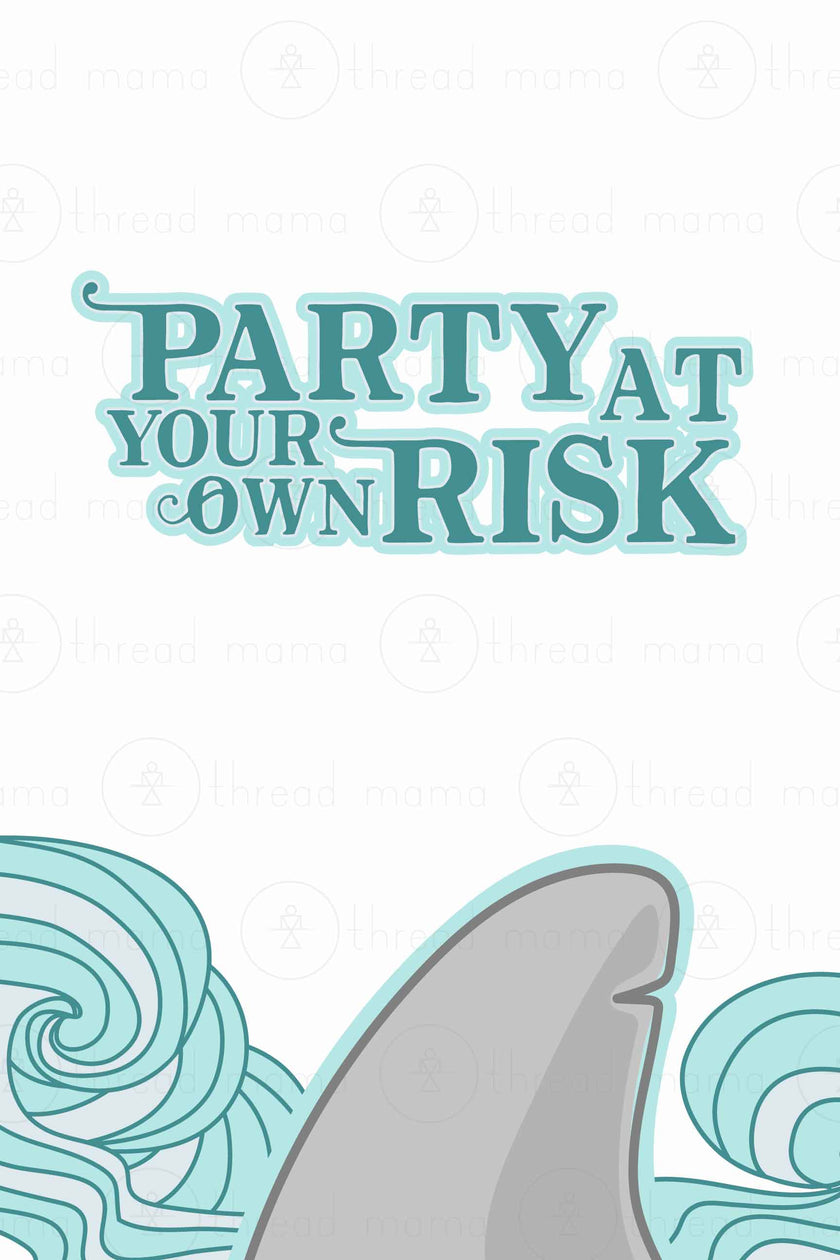 Shark Birthday Party Pack (Printables)