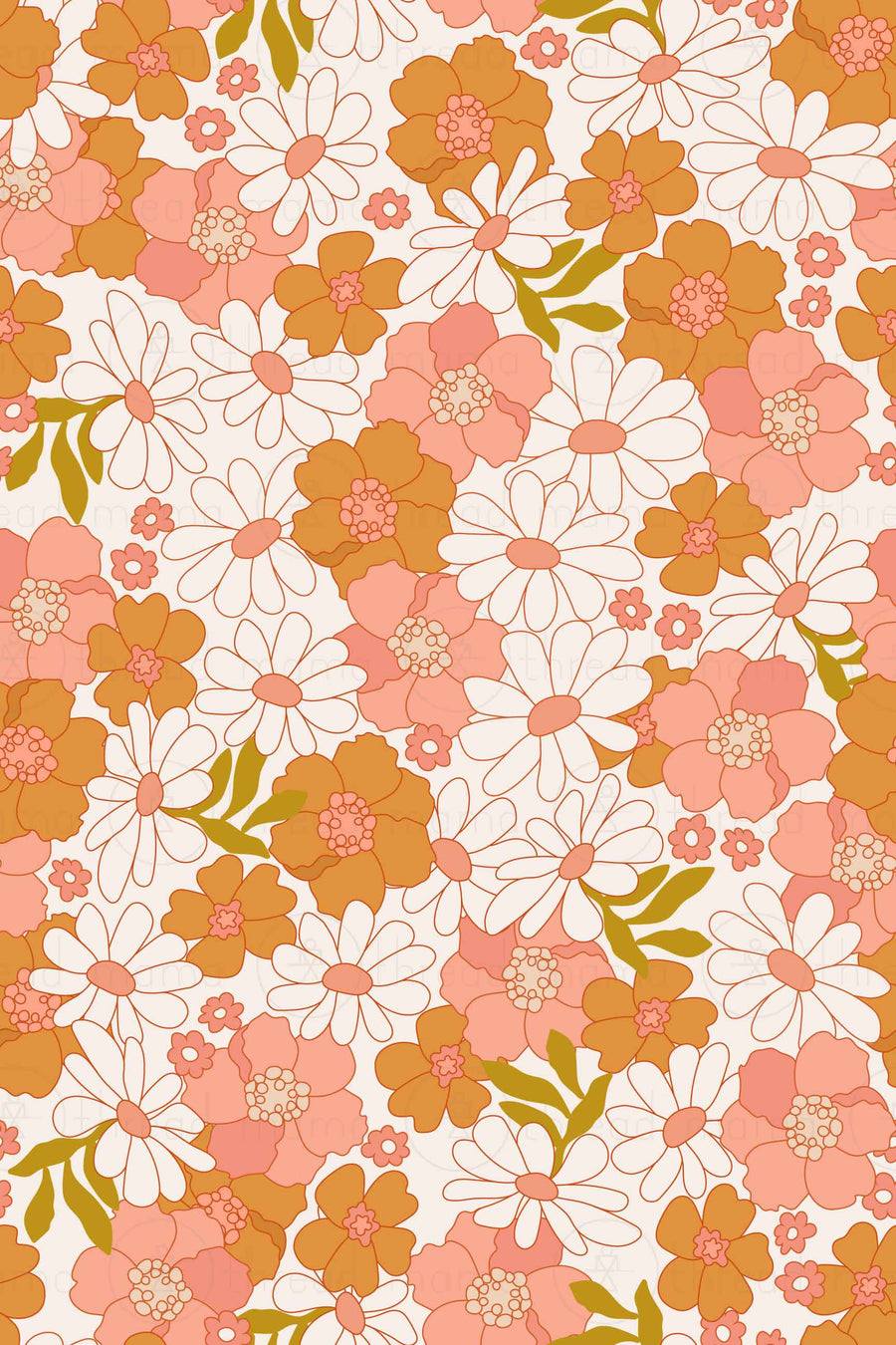 Spring Floral Background Collection (Printable Poster)