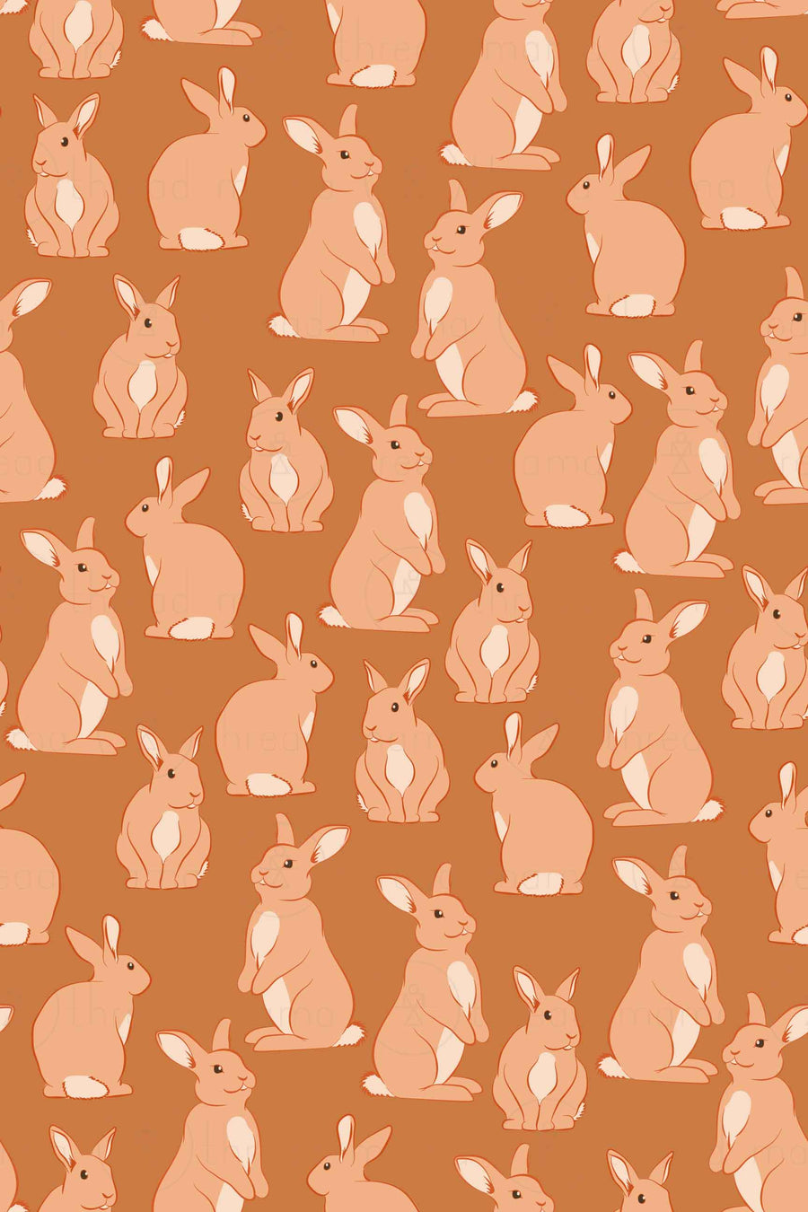 Bunny Background Collection (Printable Poster)