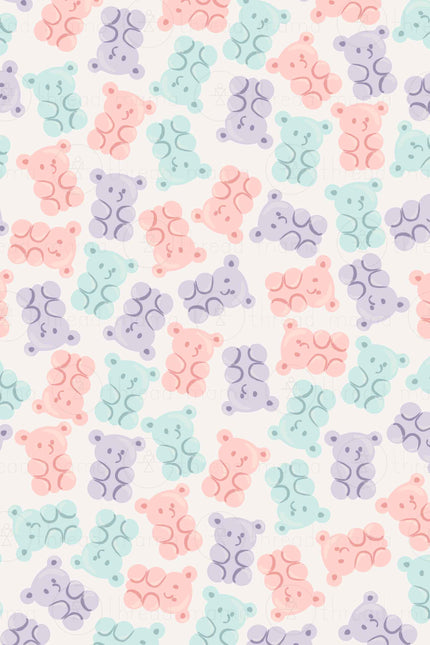 Gummy Bear Collection (Background Patterns)