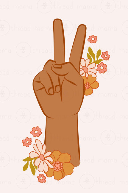 Peace Hand (Printable Poster)